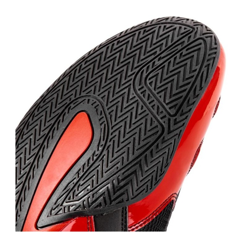 Chaussures de boxe Venum Elite - Noir/Rouge