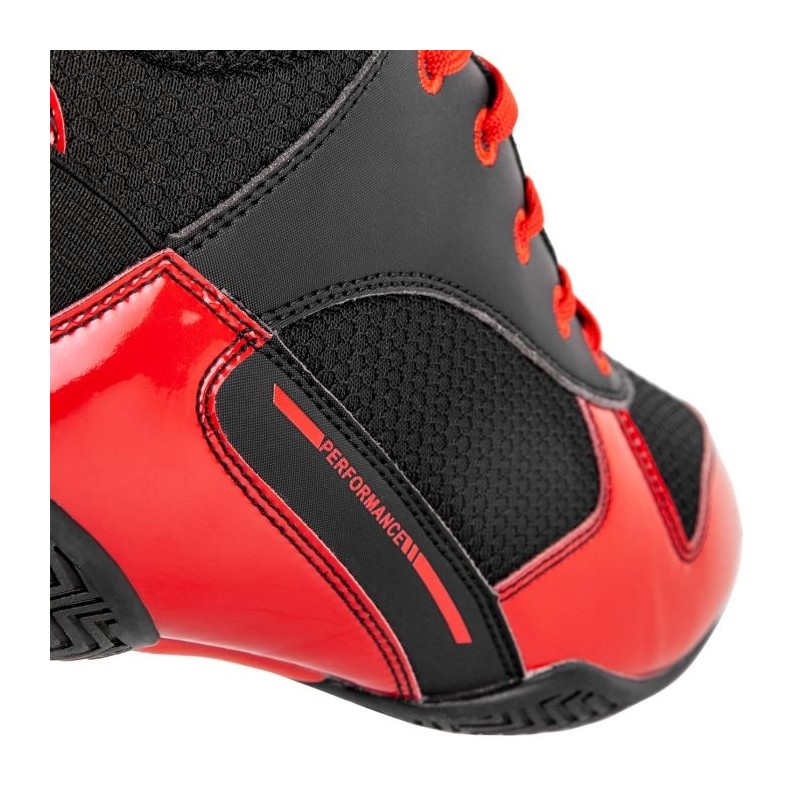 Chaussures de boxe Venum Elite - Noir/Rouge