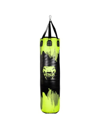 Sac de frappe Venum Hurricane 2.0 - Jaune fluo/Noir - Plein - 130 cm