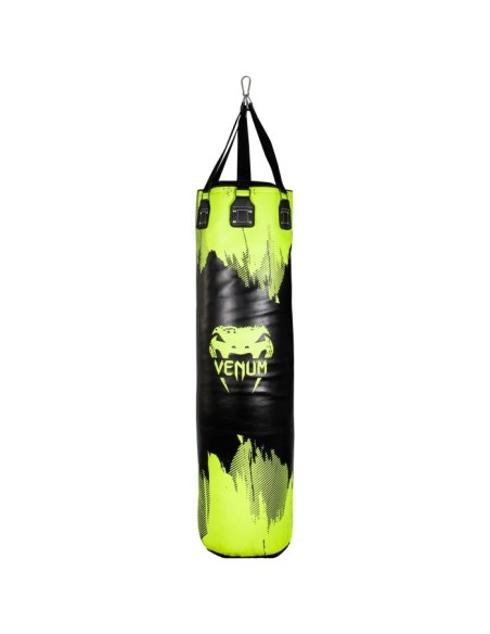 Sac de frappe Venum Hurricane 2.0 - Jaune fluo/Noir - Plein - 130 cm