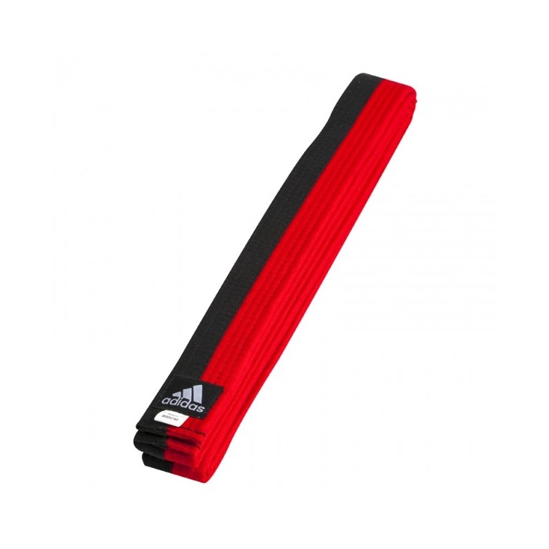adidas Taekwondo Poomband Zwart/Rood