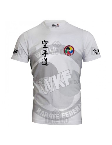 T-shirt imprimé intégral WKF Blanc