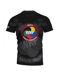 T-Shirt Imprimé Complet WKF Noir