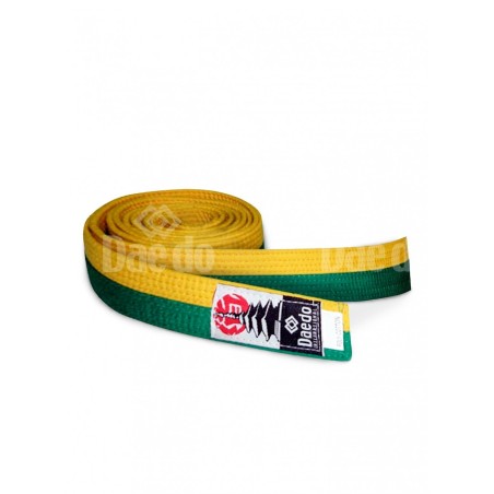 Ceinture Jaune/Vert Daedo