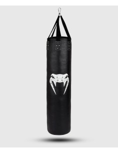 SAC DE FRAPPE VENUM CHALLENGER + CROCHET DE FIXATION - NOIR/BLANC - PLEIN - 170CM 2