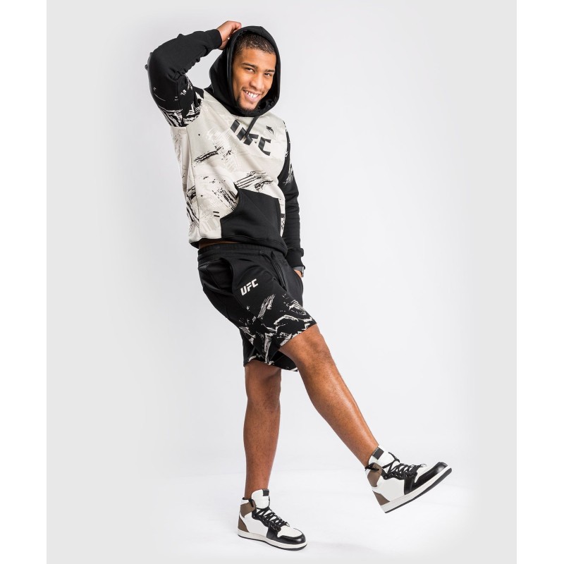 SHORT EN COTON UFC VENUM AUTHENTIC FIGHT WEEK 2.0 - NOIR/SABLE