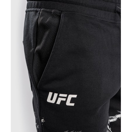 SHORT EN COTON UFC VENUM AUTHENTIC FIGHT WEEK 2.0 - NOIR/SABLE