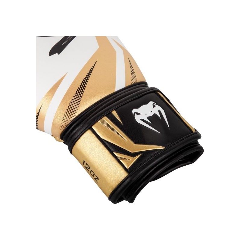 GANTS DE BOXE VENUM CHALLENGER 3.0 - BLANC/OR