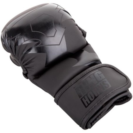 GANTS DE SPARRING RINGHORNS CHARGER - NOIR/NOIR