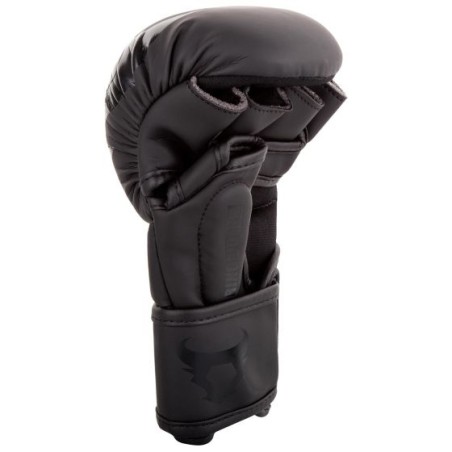 GANTS DE SPARRING RINGHORNS CHARGER - NOIR/NOIR
