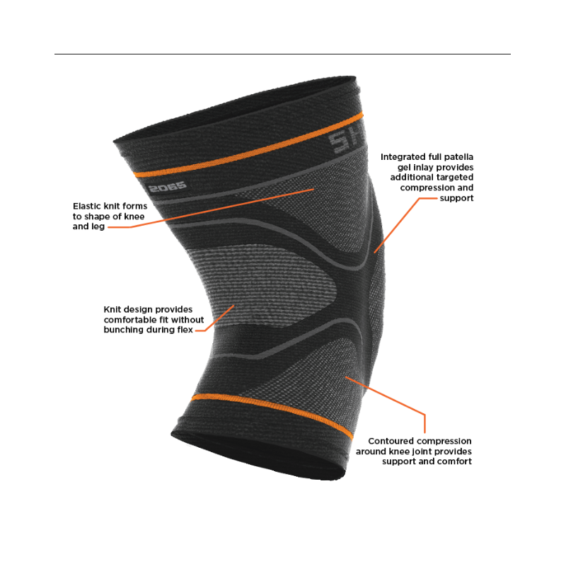 MANCHON DE COUDE EN TRICOT DE COMPRESSION AVEC SUPPORT EN GEL