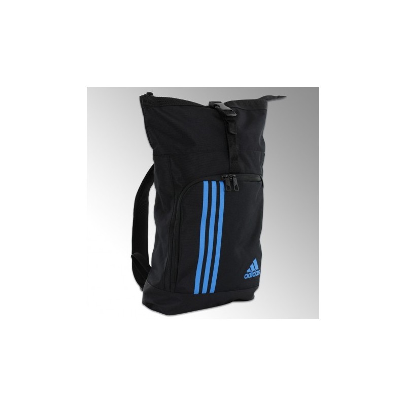 Sac training militaire noir/bleu adidas