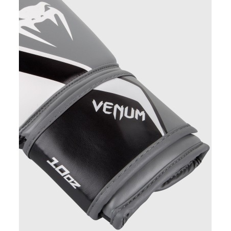 GANTS DE BOXE VENUM CONTENDER 2.0 - BLANC/GRIS-NOIR