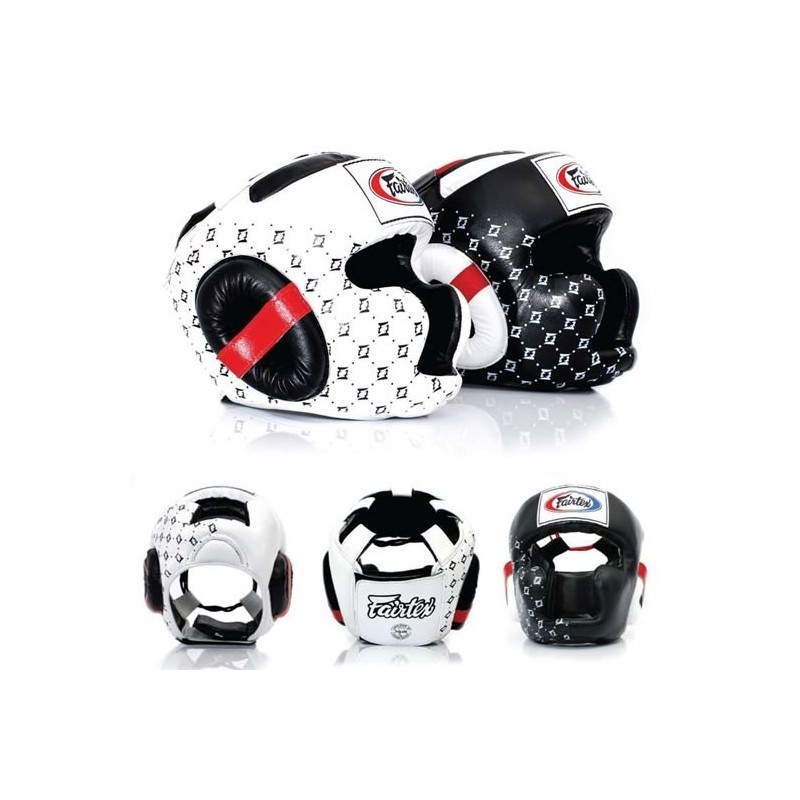 FAIRTEX INTEGRAALHELM HG10 ZWART LEREN TOP