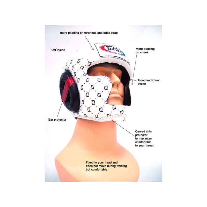 CASQUE FAIRTEX INTÉGRAL HG10 NOIR CUIR TOP