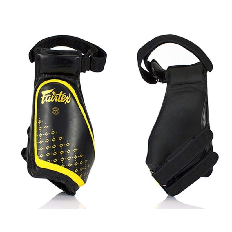 PROTÈGE CUISSES FAIRTEX PROFESSOR TP4 CUIR TOP