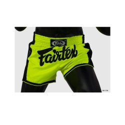 THAISE BOKSHORT FLUO/ZWART FAIRTEX