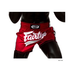 FAIRTEX ROOD/WIT THAISE BOKSHORT
