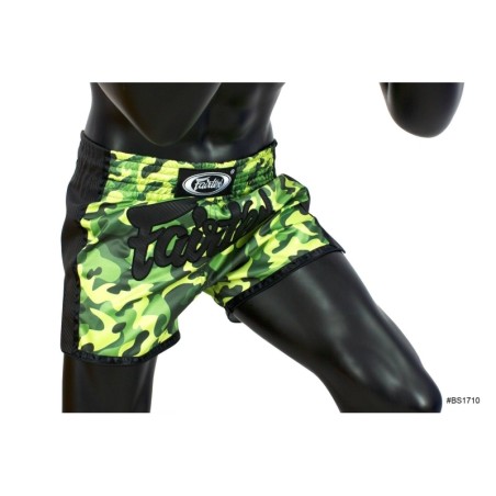 FAIRTEX BS1710 GROENE CAMOUFLAGE THAISE BOKSHORT
