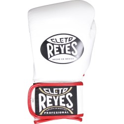 GANTS DE BOXE D'ENTRAINEMENT REYES PRO SPARRING "RE-DESIGN" - BLANC 2