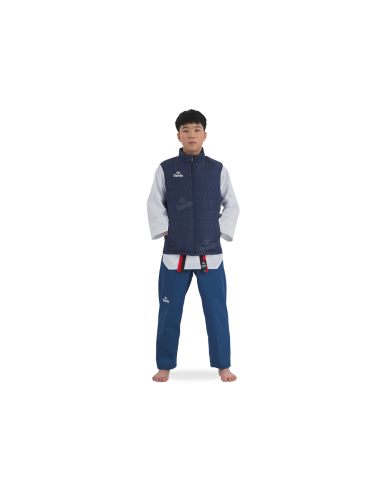 GEWATTEERD VEST  DAEDO