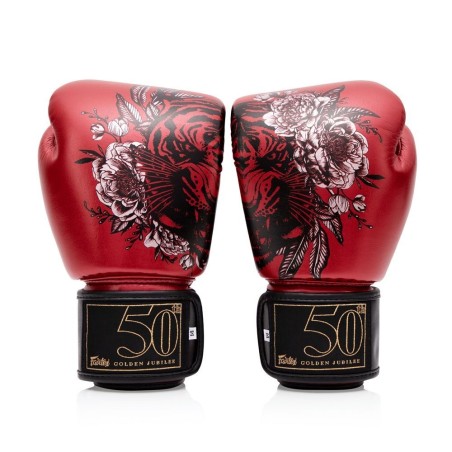 Gants d'entrainement FAIRTEX cuir top "GOLDEN JUBILEE"
