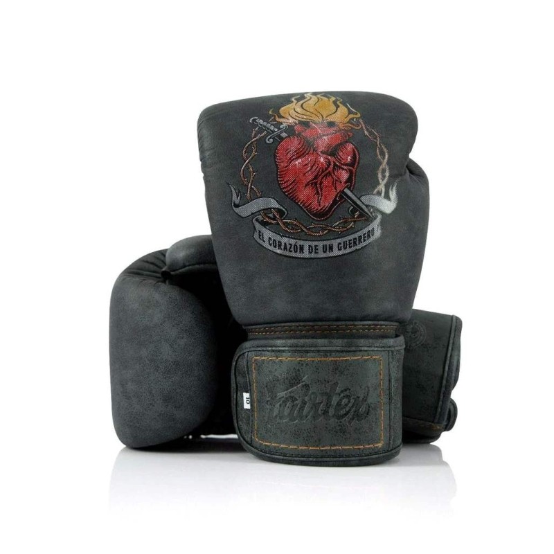 Gants de Boxe d'entrainement FAIRTEX X TOM ATENCIO " LE COEUR DE GUERRIER"