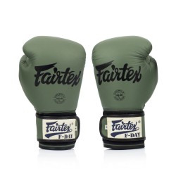Gants d'entrainement FAIRTEX Micro Fibre KAKI