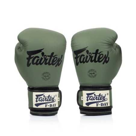 Gants d'entrainement FAIRTEX Micro Fibre KAKI