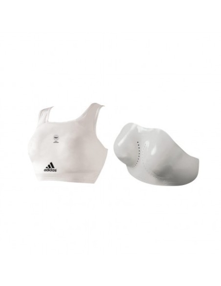 Protège poitrine coque + brassière WKF adidas
