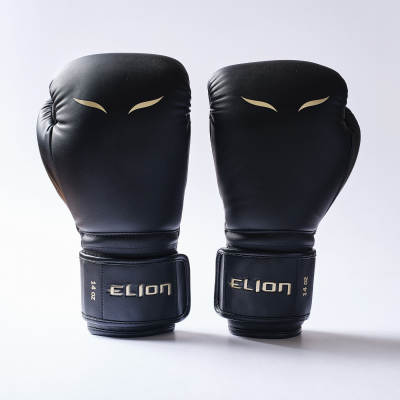 Gants de boxe ELION Uncage 10ème Anniversaire - Noir/Or