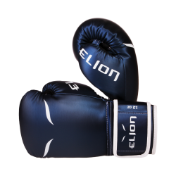 ELION Trainingshandschoenen – Skintex-leer – Metallic Blauw 2