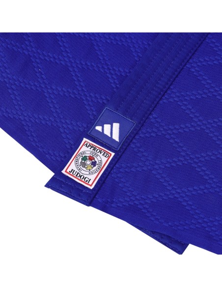 kimono de judo bleu Champion II-IJF adidas