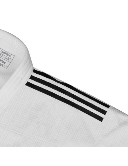 Kimono de judo blanc CHAMPION III IJF