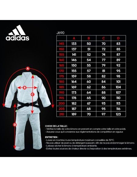 Kimono de judo QUEST adidas