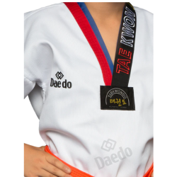 Zomer dobok blauw/rood 2