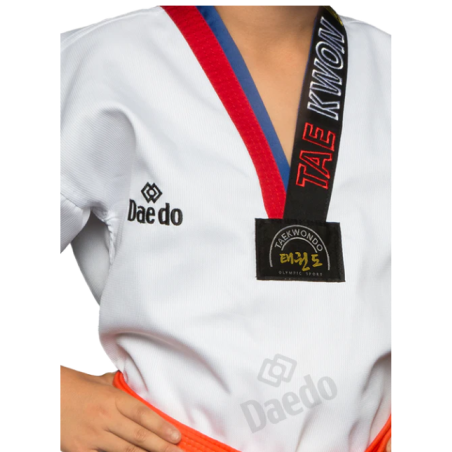 Zomer dobok blauw/rood