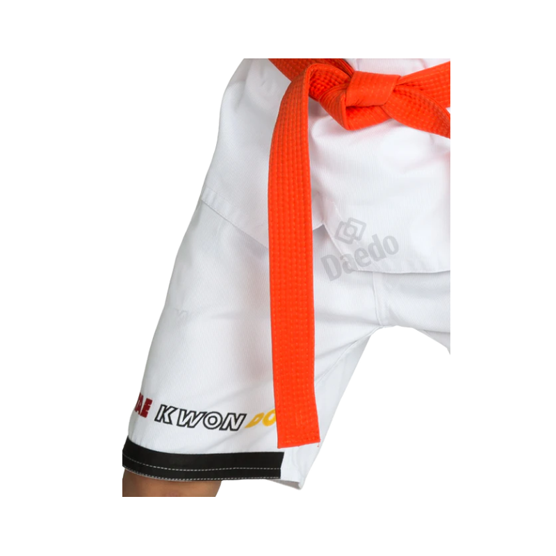 Zomer dobok geel/rood