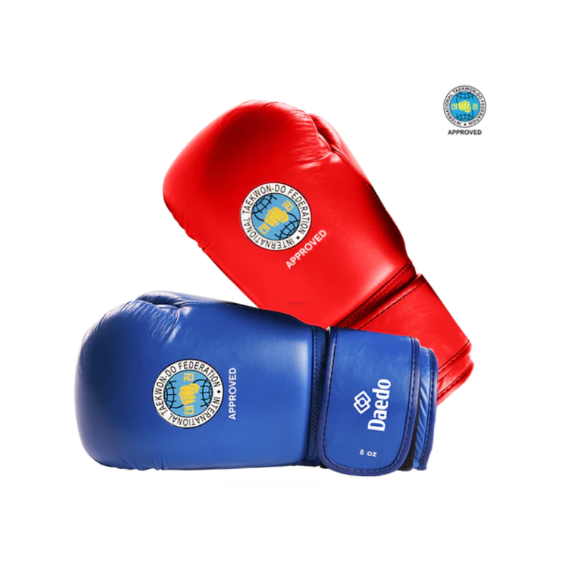 GANTS PU APPROUVÉS ITF 8 oz