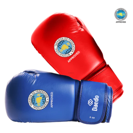 GANTS PU APPROUVÉS ITF 8 oz