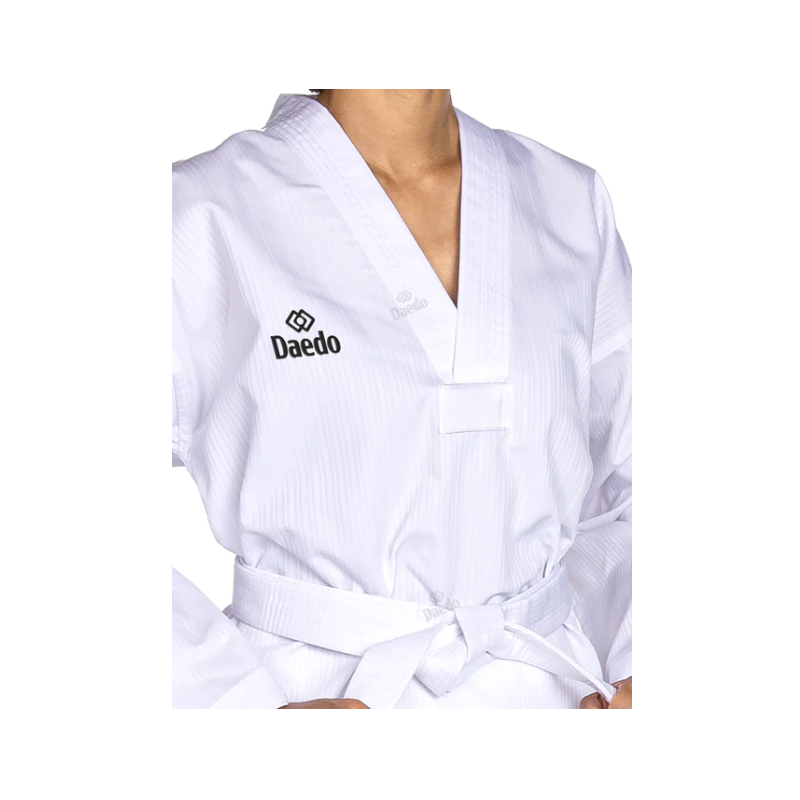 Dobok met witte kraag