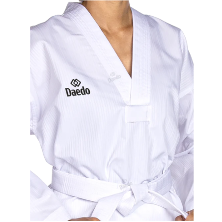 Dobok met witte kraag