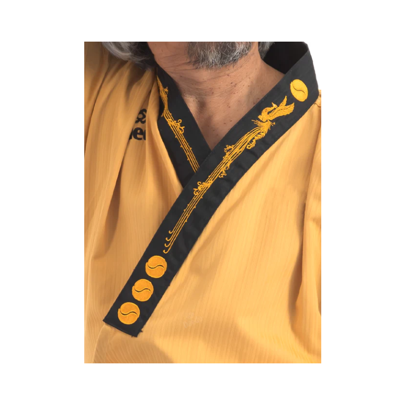 DOBOK POOMSAE GRAND MAÎTRE AVEC BRODERIE PHOENIX