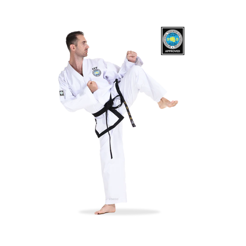 ITF-goedgekeurde zwarte band (twill)