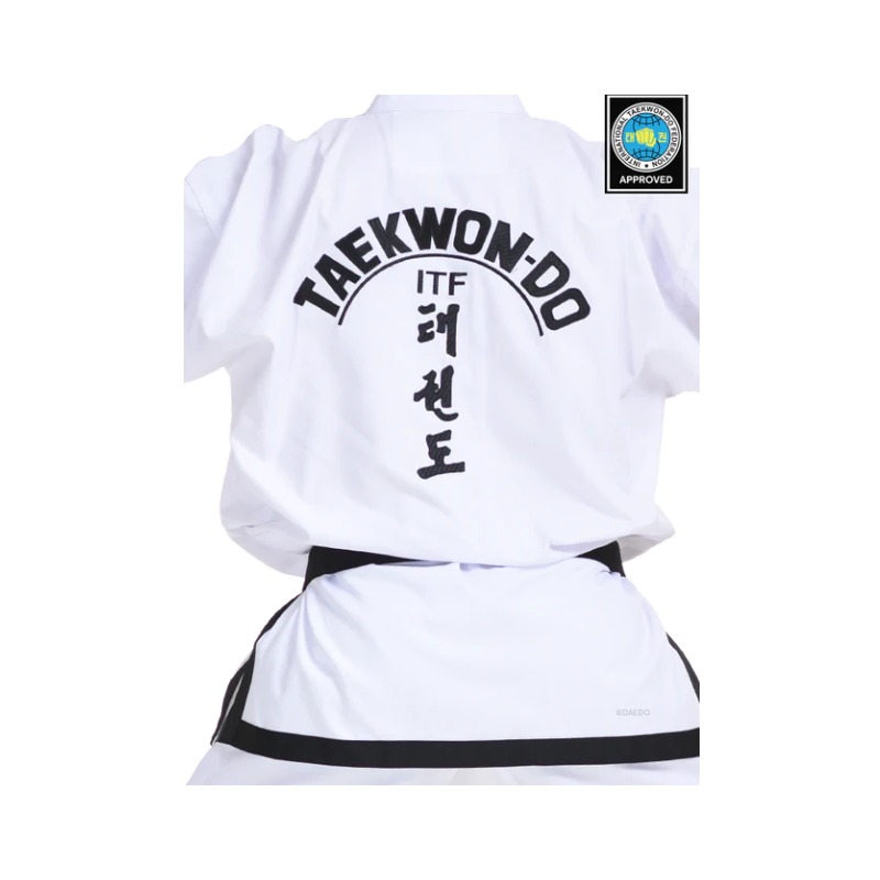 ITF-goedgekeurde zwarte band (twill)