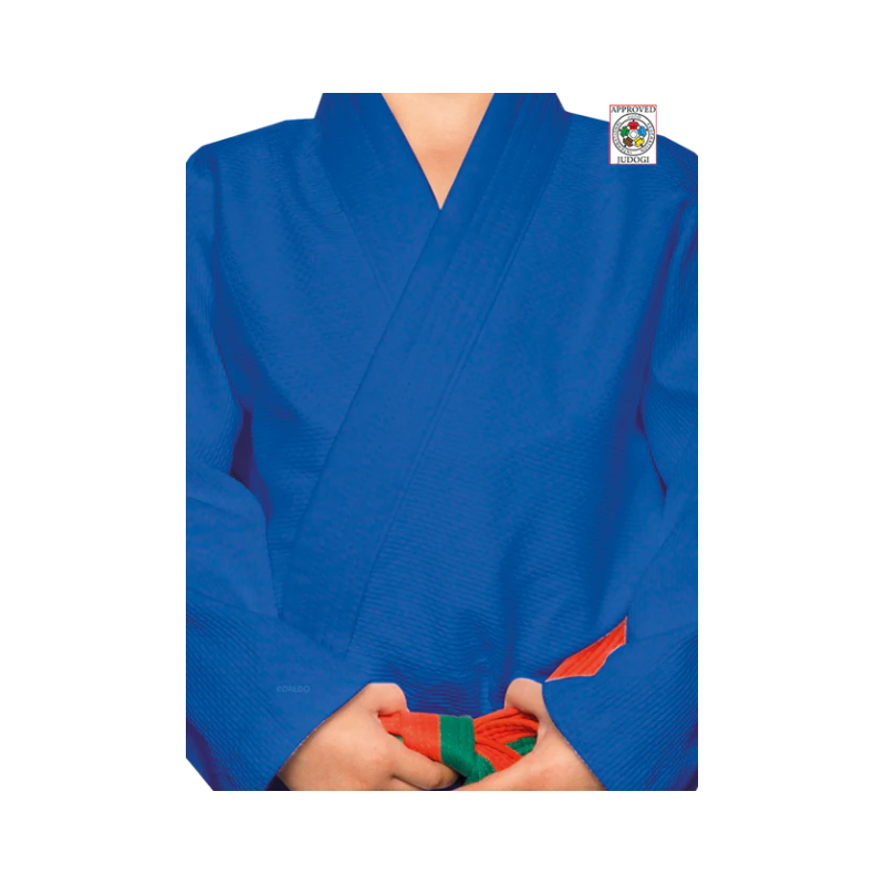 Training judopak zilverblauw