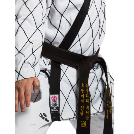UNIFORME HAPKIDO BRODÉ EN LOSANGE