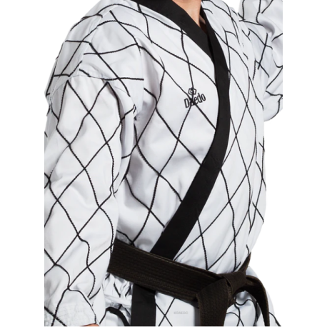 UNIFORME HAPKIDO BRODÉ EN LOSANGE