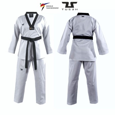 Tusah Dobok Starter WT approuvé col Noir