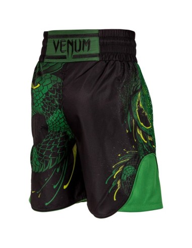 Short de Boxe Venum Green Viper - Noir/Vert